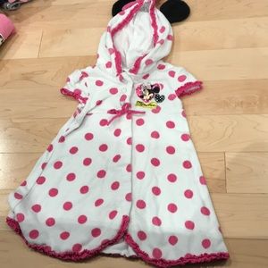 Minnie Mouse swim coverup (2T)